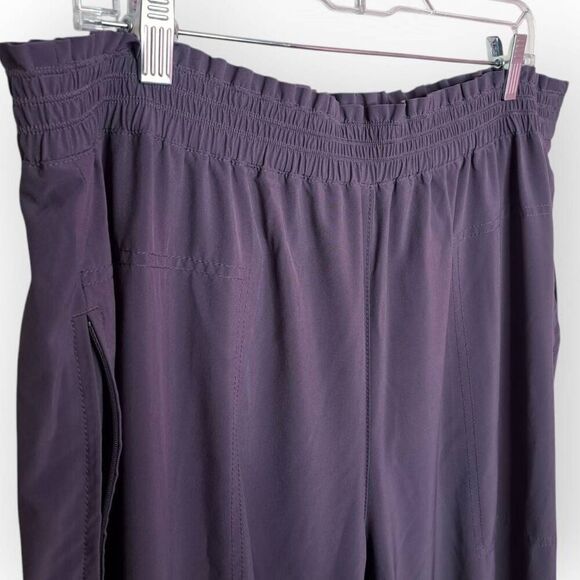 Athleta Plus Size Women’s Purple Dusk Violet Savannah Joggers size 18 - Picture 3 of 9